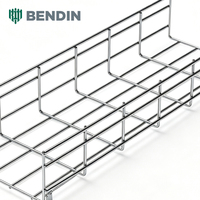 Cannelle de câblage ouverte en treillis métallique galvanisé avec protection anticorrosion durable pour la gestion des câbles réseau des centres de données