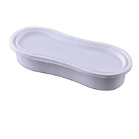 Boîtes de préparation de repas à emporter avec 1, 2 ou 4 compartiments, en plastique PP, micro-ondables, jetables, pour emballages alimentaires et déjeuners