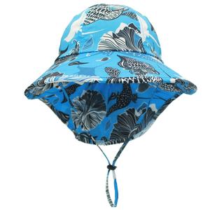 Sombrero de Protección Solar con Imagen de Dibujos Animados para Niños, Sombrero de Pescador de Ala Ancha para Viajes de Verano, Juegos y Pesca, con Correa para la Barbilla - Product Image 4