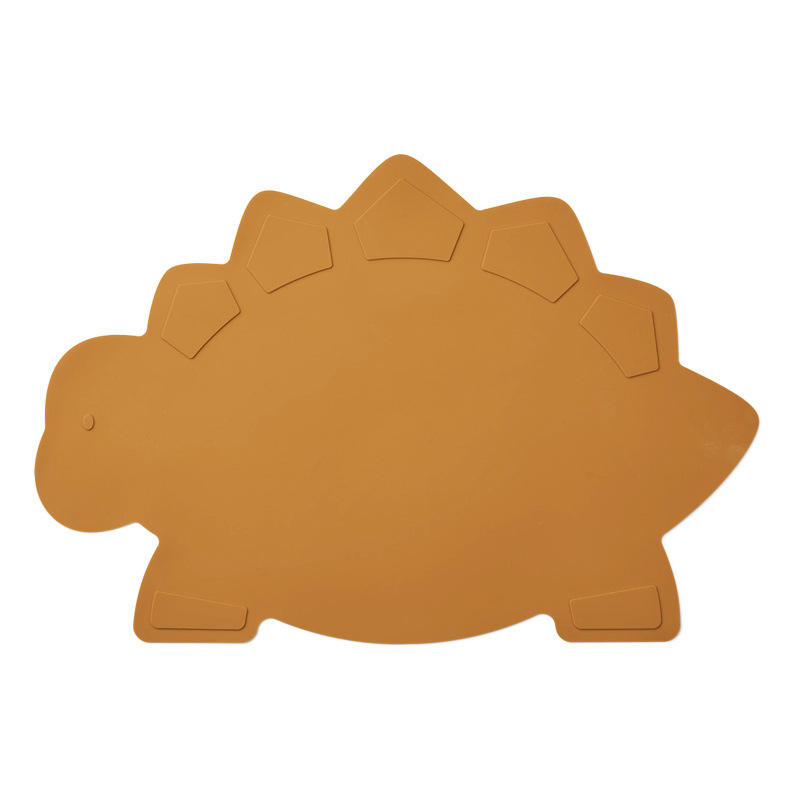 Dinosaur pad-mustard yellow