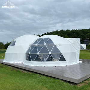 편안한 쉬운 설치 경쟁 가격 야외 오픈 스페이스 도박 측지학 돔 4 계절 텐트 - Product Image 6