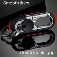 Porte-clés de voiture haut de gamme en alliage de zinc, anti-rayures, durable, porte-clés personnalisé en métal, clips pour clés de voiture, cadeau premium, RTS
