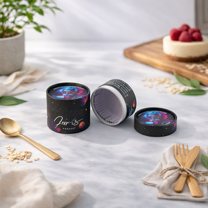 Tube en carton kraft écologique imperméable pour gâteaux au fromage, biscuits et glaces – Emballage cylindrique en papier – Vente chaude - Product Image 5