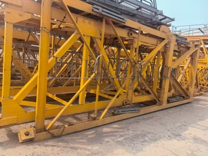 <span class=keywords><strong>Grue</strong></span> à tour Zoomlion de 25 tonnes avec flèche de 80 m et hauteur de levage indépendante de 81 m, moment de charge élevé et moteur - Product Image 5