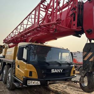 Grue tout-terrain Sany d'occasion haute performance de 100 tonnes avec système hydraulique pour la manutention de matériaux industriels - Product Image 3