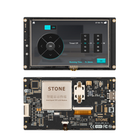 STONE 5-Zoll-Display 800x480 HMI-Bildschirm anzeige modul Smart Tft LCD-UART-Modul Hmi-Anzeige STWI050WT-01