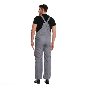 Pantalón de Trabajo Tipo Cargo con Peto de <span class=keywords><strong>Carpintero</strong></span>, Múltiples Bolsillos y Rodilleras, de Uso Rudo y Duradero - Product Image 5