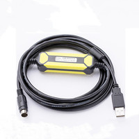 Cable de Programación PLC para Mitsubishi, Cable de Descarga de Datos USB-SC09-FX, Compatible con FX1N/FX2N/FX1S/FX3U