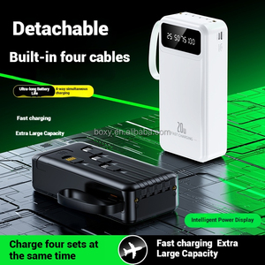 Power Bank Personalizzabile ad Alta Capacità 30000mAh, Caricabatterie Portatile USB 4 in 1 <span class=keywords><strong>con</strong></span> Display LED - Product Image 4