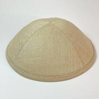 Kippa personnalisée en lin uni multicolore, Yarmulke juive en gros, Cadeaux de Bar Mitzvah, Kippot de mariage, Cadeaux Judaïca personnalisés