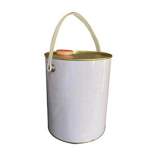 Thùng Thiếc Đựng Dầu Động Cơ Hình Tròn Cung Cấp Từ Nhà Máy 5L Hộp Thiếc Kim Loại Đóng Gói Hình Tròn - Product Image 2