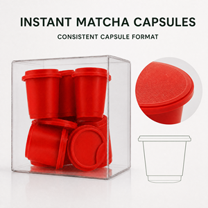 Capsules de Matcha vides en plastique de 2g, 5g, 10g pour poudre de Matcha instantanée – Vente en gros, OEM, Fournisseur personnalisé, En stock - Product Image 5