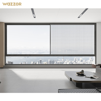 Ventanas Corredizas de Aluminio Wazzor NFRC AS2047 Resistentes a Huracanes, Eficientes Energéticamente e Insonorizadas para Proyectos Residenciales en Casas Americanas