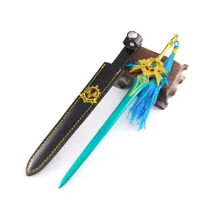 Les fabricants fournissent un jeu original God Impact 20cm en alliage de zinc épée à une main Sky Blade modèle d'arme artisanale jouets de cadeau de Noël