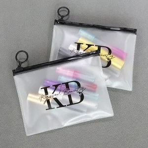 High Quality PVC Transparent Plastic Cosmetic Toiletry Makeup Bag Pouch