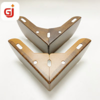 Moderne Dreieck Sofa Beine Holz dekorative Eck möbel Schrank Metall Esszimmer Küche Hotel Wohnzimmer Stuhl Tisch Bett