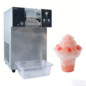 Commercial Electric Ice Shaver Manual Snowflake Ice Machine for <b>Small</b> Business Outdoor Use Household-Stainless Steel Portable - Product Image 5