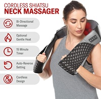 Pétrissage chauffé Cou épaule dos masseur ceinture de massage châle de massage LY-580A + 1