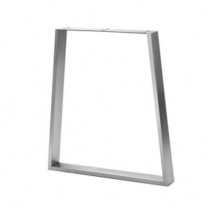 Factory Price Steady Durable Trapezoid Modern Stainless Steel Dining <b>Table</b> <b>Legs</b> for Multi-Room Use - Product Image 3