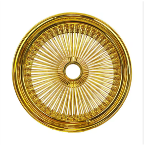 Jantes en alliage d'acier multi-rayons <span class=keywords><strong>de</strong></span> 13 <span class=keywords><strong>à</strong></span> 22 pouces, finition or chromé, personnalisables, avec PCD et déport ajustables pour voitures particulières - Vente en gros - Product Image 6