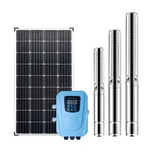 48v veikong inversor solar bomba de água conjunto 3hp com painéis