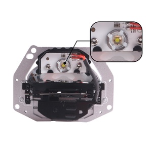 SANVI 3 Inch E10 Bi Led Projector Lens Car Headlight Double High Low Beam Auto Accessory Automobile Front Head Lamps - Product Image 2