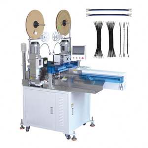 Équipement de traitement de câbles entièrement automatique, machine à sertir les bornes à tête unique pour câbles, machine à sertir les bornes de fils - Product Image 3