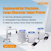 Impresora de Inyección de Tinta Industrial DOCOD Serie D100 para Impresión de Códigos de Barras, Logotipos, Fechas, Códigos QR y Códigos de Matriz de Puntos