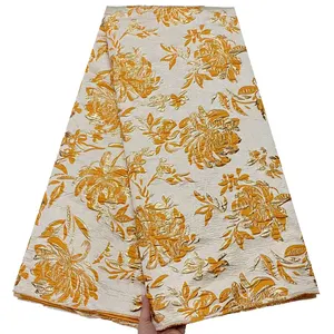 Beautiful Handcut Organza Lace Fabric 100 Per Cent Jacquard Lace Fabric Sewing Women Bridal Dress French Jacquard Fabric