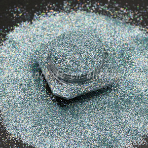 100% PET Hot Sale Holographic Ice <strong>Blue</strong> <strong>Glitter</strong> for Tumblers - Product Image 5