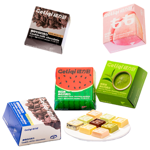 Vente en gros de biscuits au <span class=keywords><strong>chocolat</strong></span> sucré enrobés de biscuits, bonbons en <span class=keywords><strong>morceaux</strong></span>, en différentes saveurs et avec différents garnitures - Product Image 3