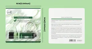 Diffuseur de bien-être à base de plantes <span class=keywords><strong>pour</strong></span> un sommeil profond, inhalateur nasal portable en forme de porte-clés, bâton énergétique contre la congestion nasale - Product Image 6