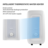 Chauffe-eau électrique à conversion de fréquence automatique avec chauffage instantané et sortie à température constante pour camping-car et hôtel