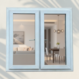 <span class=keywords><strong>Finestra</strong></span> in PVC con Tapparella Integrata e Vetro Temperato per Bagno e Ingresso, Antieffrazione, Certificata Energy Star, Garanzia 5 Anni - Product Image 1