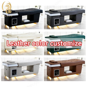 Cama de Champú de Spa de Terapia de Agua Japonesa Multifuncional Portátil Moderna Chuque con Reposacabezas Incorporado - Product Image 5