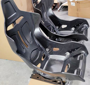 DOS M <span class=keywords><strong>CLaren</strong></span> ha actualizado los asientos de cubo de fibra de carbono seco Senna a asientos de pista de gamuza de cuero adecuados para todos los modelos - Product Image 6