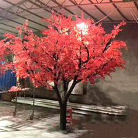 Prix pas cher Arbre d'automne artificiel érable artificiel arbre japonais artificiel en plastique à vendre décoration d'intérieur