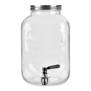 Dispensador de Bebidas de Vidrio de Gran Capacidad con Grifo, Jarra para Café Frío y Té Helado, Jarra de Vidrio Grueso para Bebidas Frías - Product Image 6
