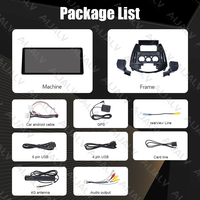 Nuevo Reproductor de DVD para Auto con Radio para Mitsubishi Grandis 2006, Marco de Panel Estéreo de 12.3 Pulgadas, 2 Din, GPS, Accesorios para Auto