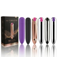 Vibrador de Bala Mini Potente al por Mayor de Fábrica, Estimulador de Clítoris y Punto G, Masajeador de Bolsillo Portátil, Juguete Sexual para Mujeres
