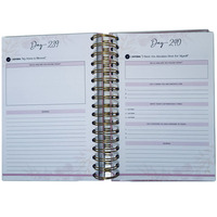 Carnet de notes personnalisé mignon avec spirale / Planificateur A5 en cuir / Cahier de prières / Journal intime