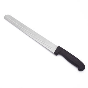 <span class=keywords><strong>Cuchillo</strong></span> para jamón de acero inoxidable ultra afilado de 12 pulgadas, diseño ergonómico, el <span class=keywords><strong>mejor</strong></span> para rebanar asados, carnes - Product Image 1