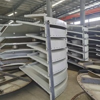 Silo Verticale in Acciaio con Serbatoio per Cemento Imbullonato, Silo per Cemento su Misura con Capacità 1000-1500T, per Progetti su Larga Scala all'Estero