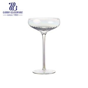 Calici in Vetro Colorato Arcobaleno Fatti a Mano, Bicchieri da Vino Rosso 250ml, Calici per Gin Tonic, Flute per Feste, Bicchieri Personalizzati per Cocktail - Product Image 4