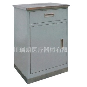 โต๊ะข้างเตียงสแตนเลส RG-004T766 ตู้เก็บของโรงพยาบาลสำหรับผู้ใหญ่และผู้สูงอายุ - Product Image 3