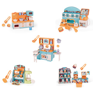 Ensemble de jeu de caisse de supermarché pour enfants en paille de blé écologique avec scanner sonore 18 pièces - Product Image 4