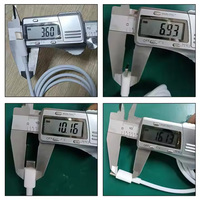 Matériau TPE 2.4A à charge rapide OEM USB-A aux câbles de téléphone de type c Câble de données à charge rapide Câble de charge USB-C
