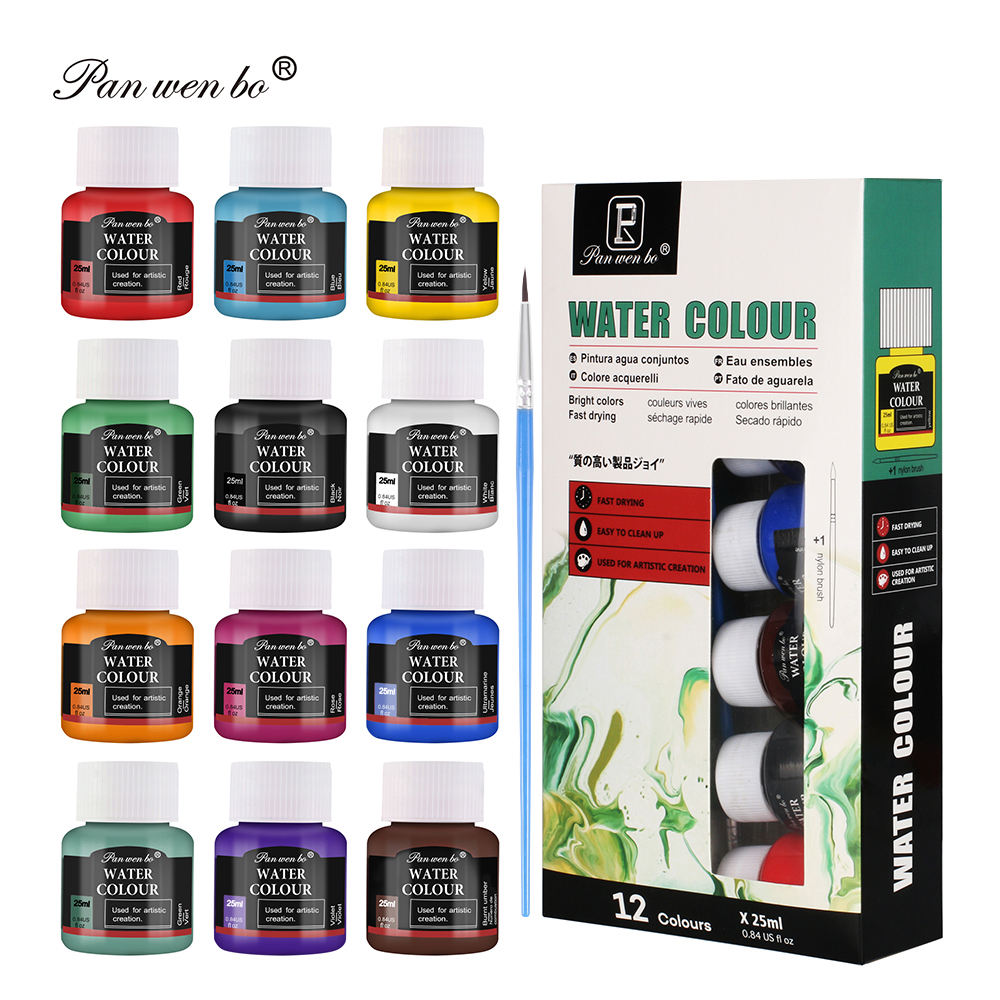 12 couleurs AQUARELLE