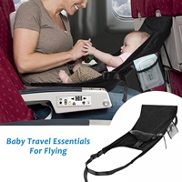 Sangle d'extension portable pour siège d'avion, pour lit de voyage adulte, en tissu flanelle 4 saisons
