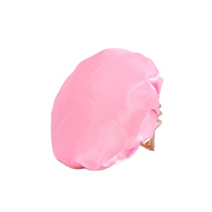 Bonnet de douche jetable doux et imperméable à double couche pour femme, idéal pour la maison - Product Image 1